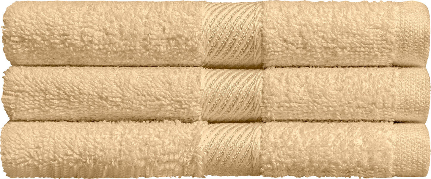 Prosop de fata ERWIN M. LUSINI Valencia Uni, 100% bumbac, Walk Terry, 30 x 30 cm, OEKO-TEX Standard 100, Absorbant si Durabil