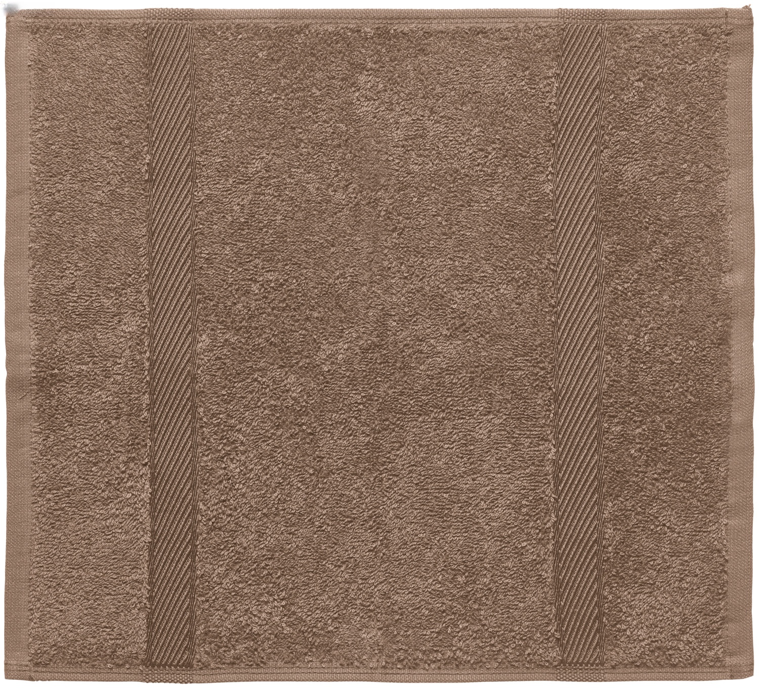 ERWIN M. LUSINI Solutions GmbH Face towel Valencia Uni Seiftuch Valencia Uni Face towel Valencia Uni; 30x30 cm (WxL); brown; 5 piece / pack Seiftuch Valencia Uni; 30x30 cm (BxL); braun; 5 Stück / Pack 100% cotton. Weight approx. 460 g/m². First-class walk  terry face towel in numerous colors. extremely durable, absorbent and easy to clean. Cuddly soft top quality, dimensionally stable and no warping of the border. Excellent to combine. Personalization possible. 100 % Baumwolle. Gewicht ca. 460 g/m². Erstklassiges Walkfrottier Seiftuch in zahlreichen Farben. Äußerst strapazierfähig, saugfähig und pflegeleicht. Kuschelweiche Spitzenqualität, formstabil und kein Verziehen der Borte. Hervorragend zu kombinieren. Personalisierung möglich.