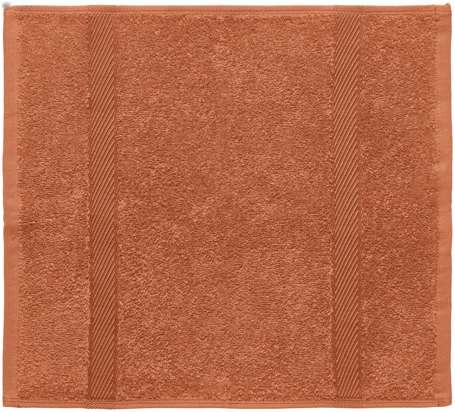 ERWIN M. LUSINI Solutions GmbH Face towel Valencia Uni Seiftuch Valencia Uni Face towel Valencia Uni; 30x30 cm (WxL); russet; 5 piece / pack Seiftuch Valencia Uni; 30x30 cm (BxL); rostbraun; 5 Stück / Pack 100% cotton. Weight approx. 460 g/m². First-class walk  terry face towel in numerous colors. extremely durable, absorbent and easy to clean. Cuddly soft top quality, dimensionally stable and no warping of the border. Excellent to combine. Personalization possible. 100 % Baumwolle. Gewicht ca. 460 g/m². Erstklassiges Walkfrottier Seiftuch in zahlreichen Farben. Äußerst strapazierfähig, saugfähig und pflegeleicht. Kuschelweiche Spitzenqualität, formstabil und kein Verziehen der Borte. Hervorragend zu kombinieren. Personalisierung möglich.