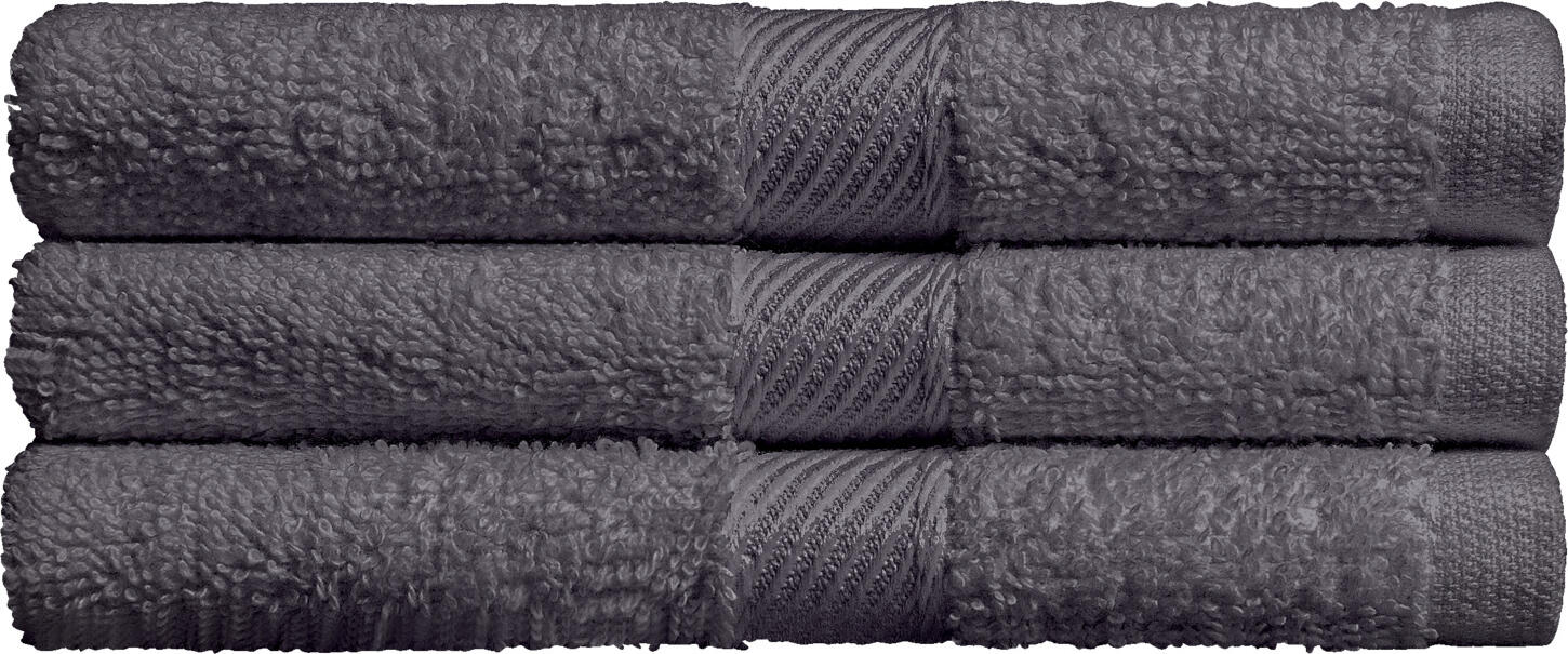 ERWIN M. Valencia Uni Face Towel, 100% Cotton Walk Terry, 30 x 30 cm, 460 g/m², OEKO-TEX Standard 100 Certified, Absorbent and Durable