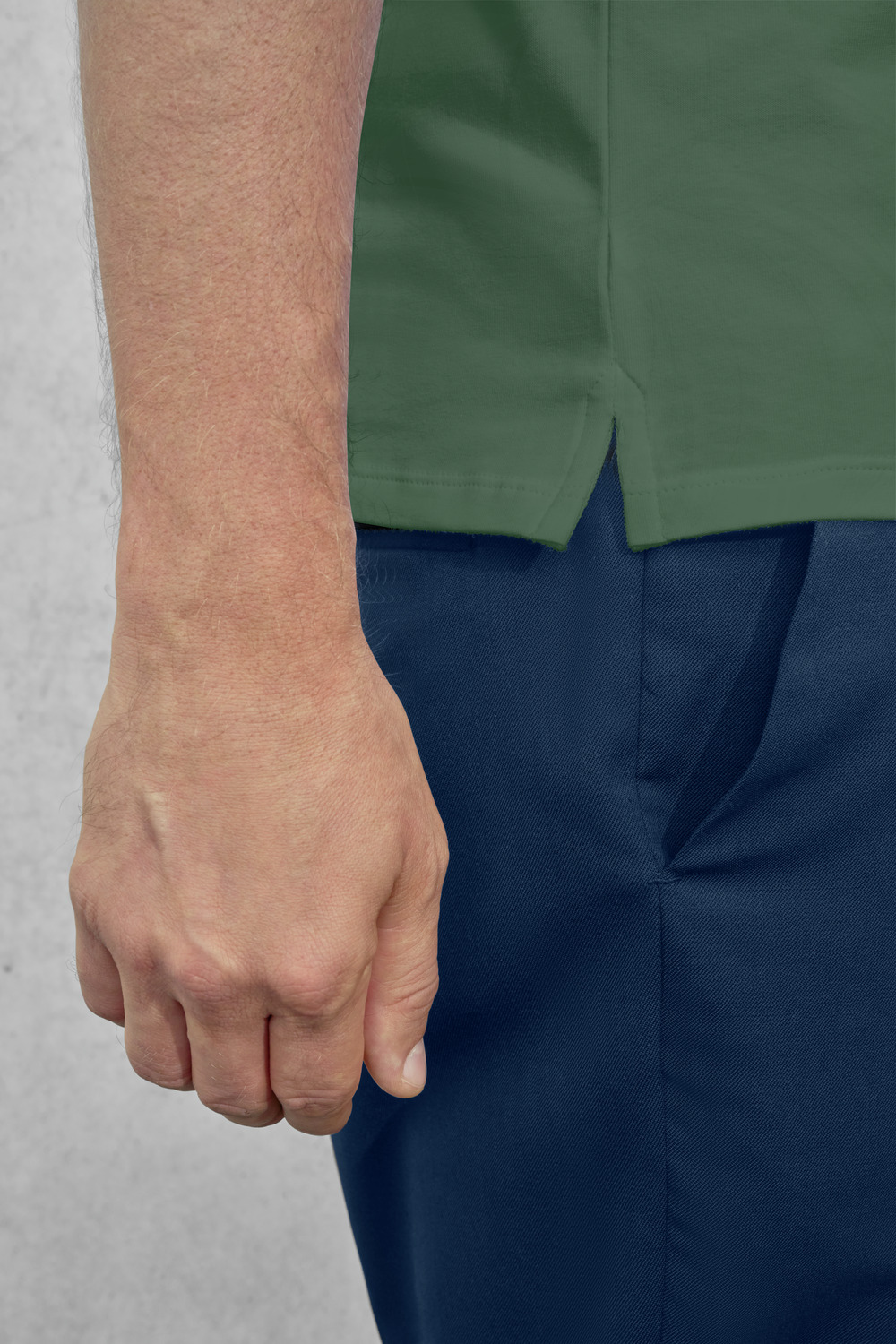 Tricou Polo JOBELINE Malme cu Maneca Lunga pentru Barbati, Jersey din 95% Bumbac si 5% Elastan, Placket cu 3 Butoane, Pentru Horeca, OEKO-TEX Standard 100