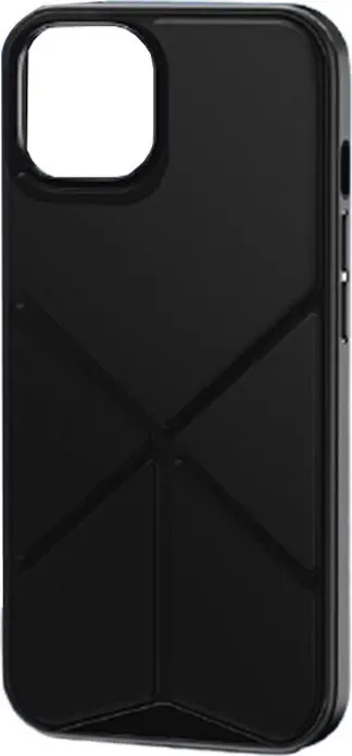 RockSpace Element Series Protective Case for iPhone 13 Pro Max, TPU Bumper and PC Backplate with Suede Lining, Foldable Stand, 8ft Drop Protection