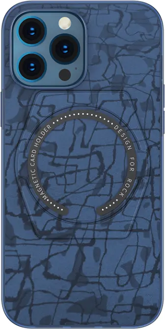 ROCK  Case Moca Magnet Protection Blue