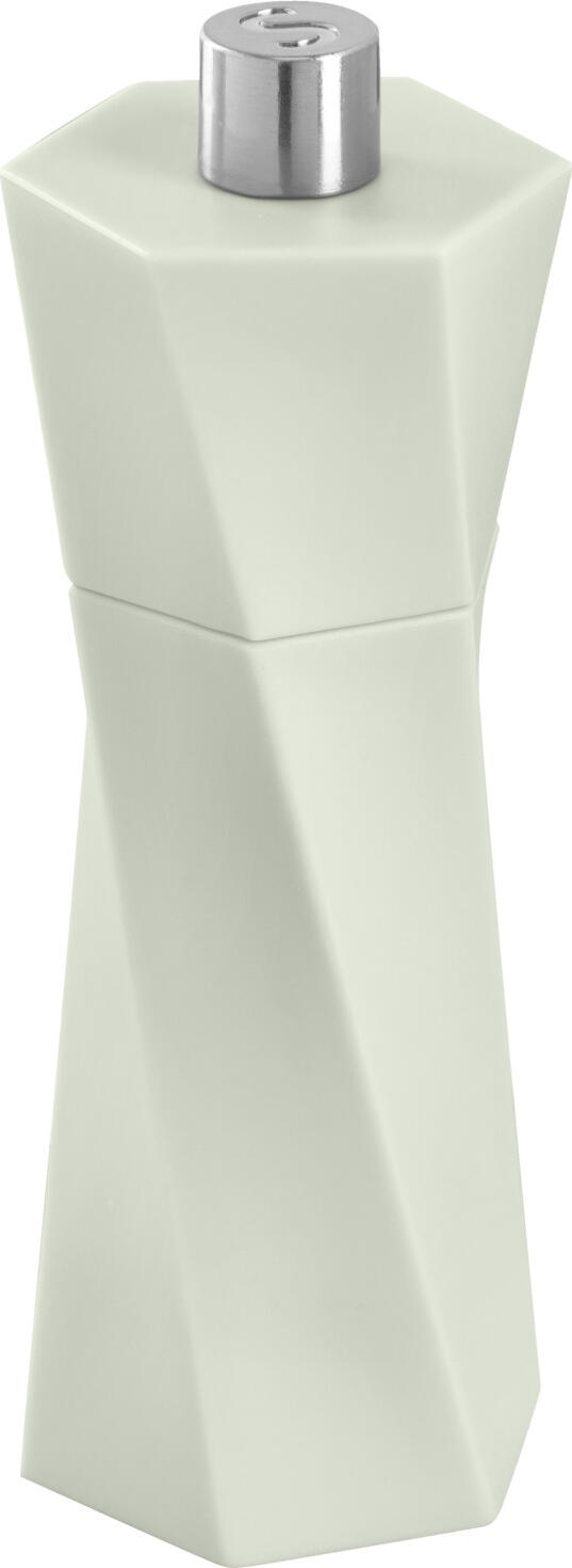 VEGA Elara Salt Mill with Ceramic Grinder, Durable Plastic Body, Light and Durable Design, Grey, Marked with S, 5x14cm