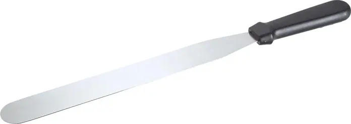 Spatula de Intindere PULSIVA, Spatula pentru Cofetarie din Otel Inoxidabil, 42.5 cm, Lama Rustproof, Maner din Polipropilena, Safe for Dishwasher, Design Germania