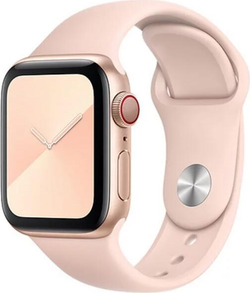 Brantalar Sport din Silicon COTEetCI pentru Apple Watch 42mm 44mm, Curea Flexibila Rezistenta la Apa si Transpiratie cu Inchidere din Otel Inoxidabil