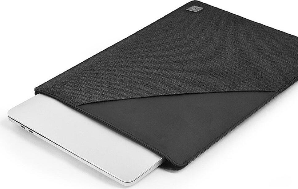 Wiwu Blade Sleeve BSMP13.3G Water-Resistant Polyester Laptop Case for MacBook 13 and MacBook Pro 13.3, Ultra-Thin Protective Sleeve with Magnetic Closure, Black