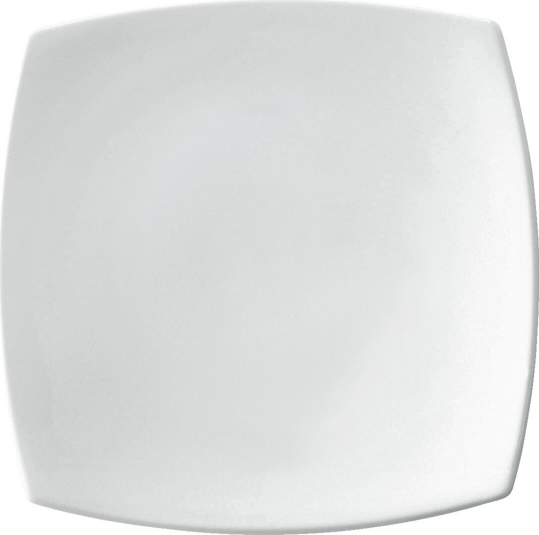 VEGA LUSINI Solutions GmbH Plate Bali flat Teller Bali flach Plate Bali flat; 24x24x1.6 cm (LxWxH); white; square; 6 piece / pack Teller Bali flach; 24x24x1.6 cm (LxBxH); weiß; quadratisch; 6 Stück / Pack White porcelain plates in square shape. Without flag. Dishwasher safe and microwaveable. Weiße Porzellan-Teller in eckiger Form. Ohne Fahne. Spülmaschinenfest und mikrowellengeeignet.