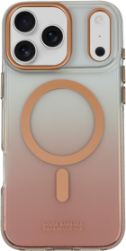 Чехол для iPhone 17 Pro Santa Barbara Polo & Racquet Club Augus с поддержкой MagSafe, оранжевое градиентное покрытие, защитный противоударный кейс