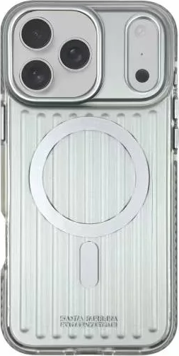 Santa Barbara Polo & Racquet Club Jeremy Case for iPhone 17 Pro, MagSafe Compatible, TPU PC Premium Material, 360 Protection, Metal Buttons, Matte Texture