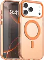 Husa Fibra Mystic pentru iPhone 17 Pro Max, Cover Hibrid Multistrat Shockproof, Spate Texturat Rigid, Margini Elastice, Compatibil MagSafe, Slim