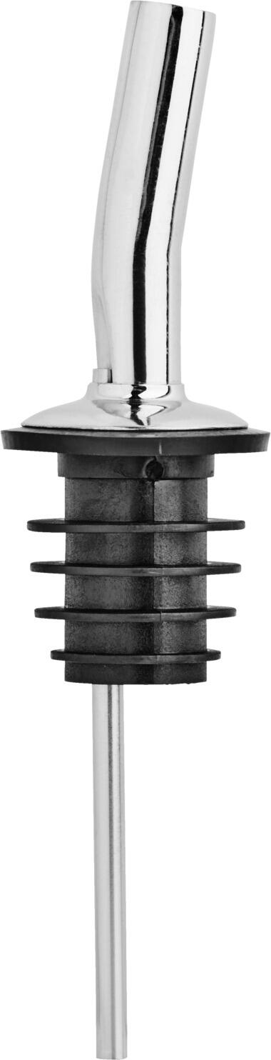 PULSIVA LUSINI Solutions GmbH Pourer Owen Fastflow Ausgießer Owen Fastflow Pourer Owen Fastflow; 3x11 cm (ØxL); silver/black; 12 piece / pack Ausgießer Owen Fastflow; 3x11 cm (ØxL); silber/schwarz; 12 Stück / Pack Polycork pourer for bottles with a diameter between 17.5 and 21.5 mm. Ausgießer aus Polykork für Flaschen mit einem Durchmesser zwischen 17,5 und 21,5 mm.