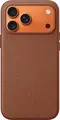 Husa Funshare Woven Magnetica pentru iPhone 17 Pro Max, Silicon Moale cu Textura din Material Impletit Canvas, Profil Slim, Protectie Camera, Maro