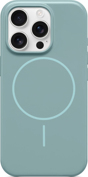 Husa Beats cu MagSafe pentru Apple iPhone 16 Series, Mentol, Spate din Policarbonat cu Captusala din Microfibra, Control Camera cu Cristal de Safir