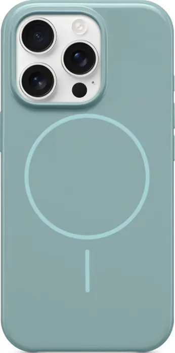 Husa Beats cu MagSafe pentru Apple iPhone 16 Series, Mentol, Spate din Policarbonat cu Captusala din Microfibra, Control Camera cu Cristal de Safir
