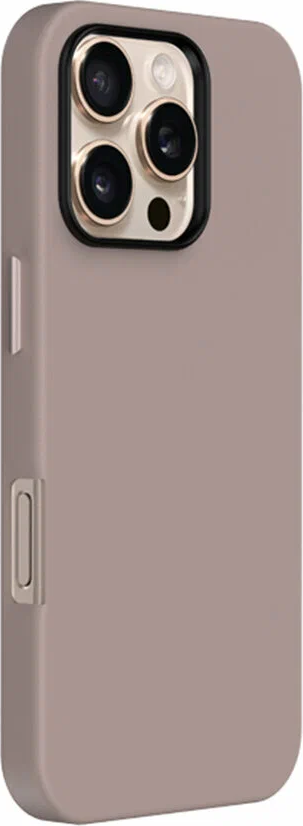 KZDOO Mag Noble Artificial Leather Case for iPhone 16 Pro Max, Desert Color, MagSafe Magnetic PU Leather Cover, Shockproof Anti-fingerprint Slim Protective Case