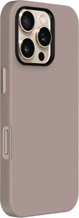 KZDOO Mag Noble Artificial Leather Case for iPhone 16 Pro Max, Desert Color, MagSafe Magnetic PU Leather Cover, Shockproof Anti-fingerprint Slim Protective Case