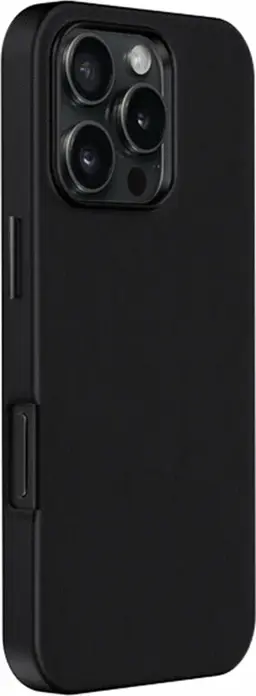 Husa KZDOO Mag Noble Leather pentru iPhone 16 Pro Max, Protectie MagSafe Magnetica din Piele Artificiala, Negru, Slim, Anti-amprente si Shockproof