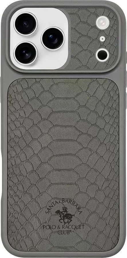 Husa Santa Barbara Polo & Racquet Club Knight pentru Apple iPhone 17 Pro, Compatibila MagSafe, Rezistenta la Socuri si Zgarieturi, Design Slim Texturat