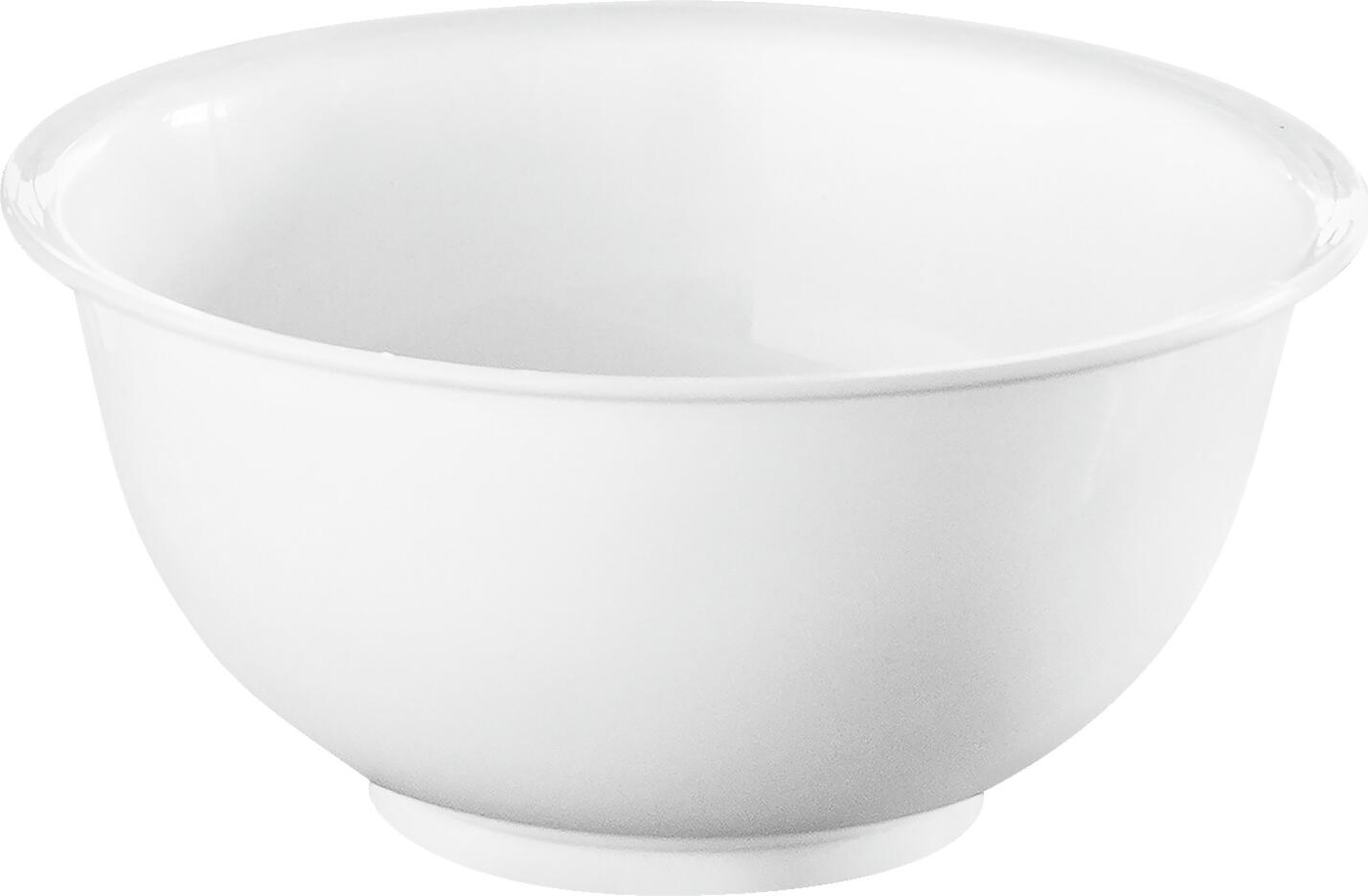 Araven Araven Food Safety innovation Dough bowl Nevara Teigschüssel Nevara Dough bowl Nevara; 500 ml, 13x6 cm (ØxH); white Teigschüssel Nevara; 500 ml, 13x6 cm (ØxH); weiß Dough bowl made of polypropylene. Great robustness thanks to the thickness of the product. Temperature-resistant from -40 °C to +95 °C. Suitable for dishwashers. Please order matching universal lid at the same time. Teigschüssel aus Polypropylen. Große Robustheit dank der Dicke der Produkte. Temperaturbeständig von -40 °C bis +95 °C. Spülmaschinengeeignet. Passenden Universaldeckel gleich mitbestellen.