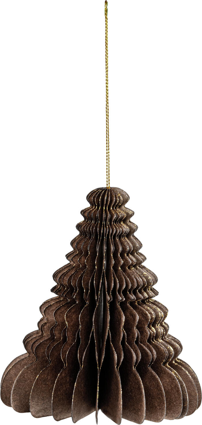 unknown LUSINI Solutions GmbH Paper tree Setsuko Papierbaum Setsuko Paper tree Setsuko; 9x9x12 cm (WxDxH); brown; 6 piece / pack Papierbaum Setsuko; 9x9x12 cm (BxTxH); braun; 6 Stück / Pack Christmas tree hanger for folding made of strong paper with magnetic closure and gold trim on the edges Tannenbaumaufhänger zum Falten aus starkem Papier mit Magnetverschluss und Goldschnitt an den Rändern.