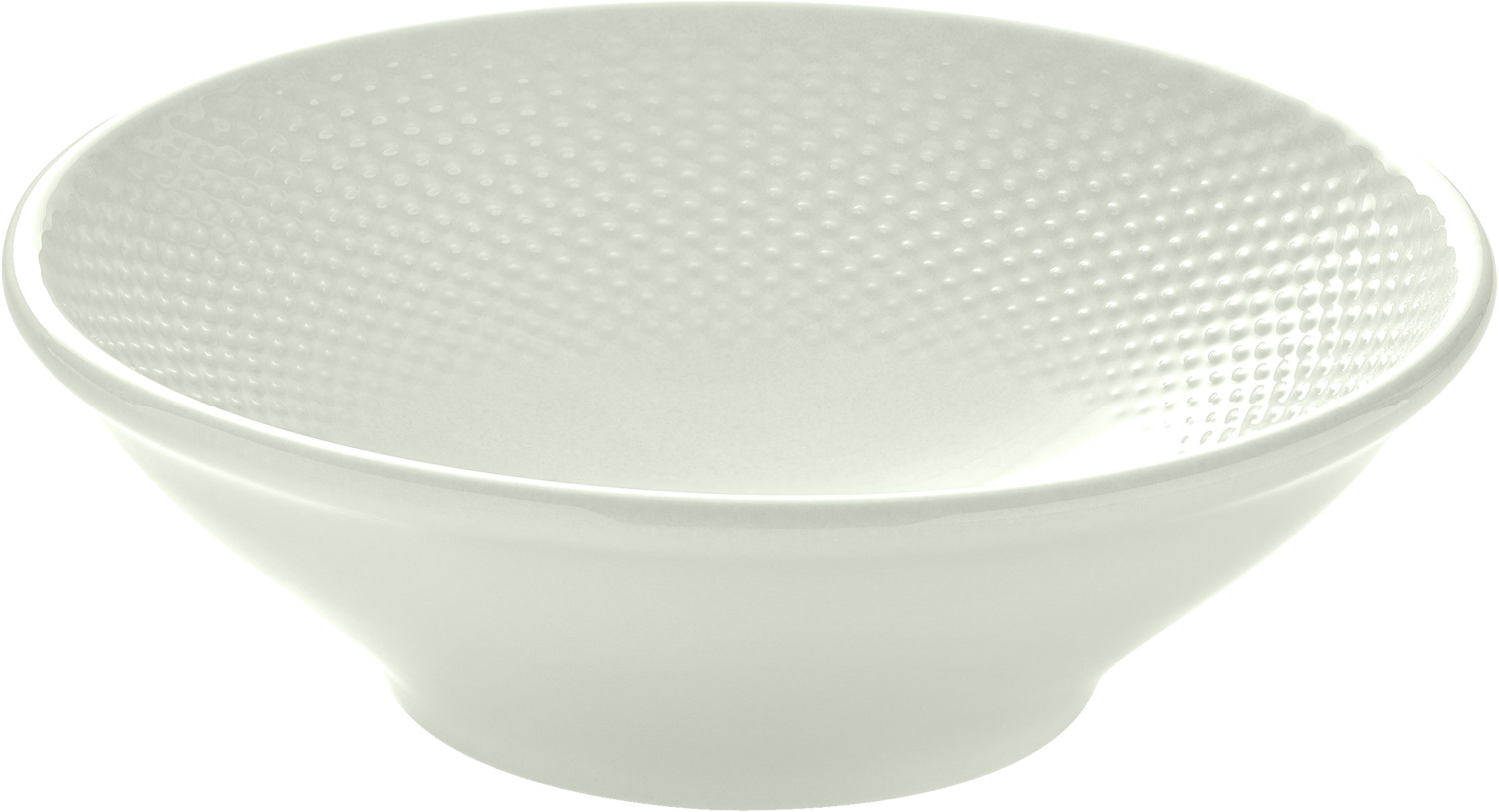 Bol Heart & Soul Pine Relief din porțelan vitreous, 900ml, 20x6.5cm, Alb crem, Rezistent la cuptorul cu microunde și mașina de spălat vase, Catering Profesional