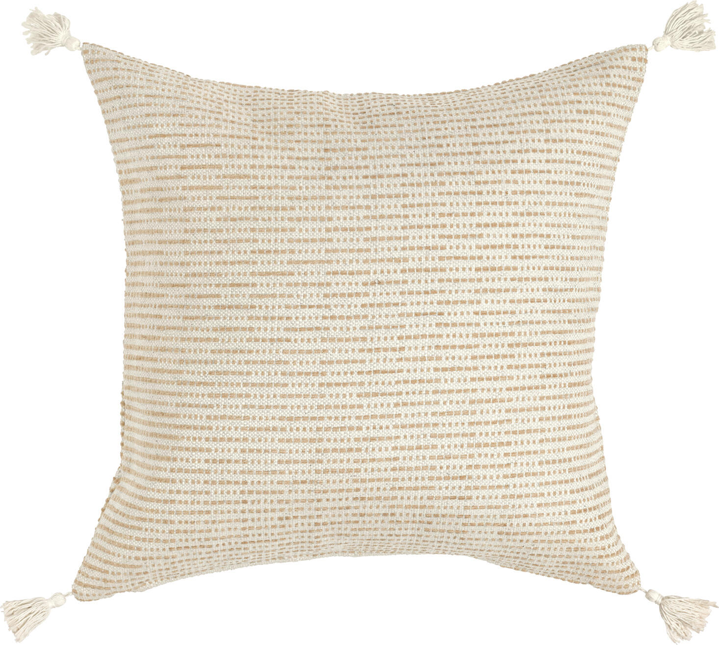 ERWIN M. LUSINI Solutions GmbH Cushion cover Torano with fine stripes Kissenhülle Torano fein gestreift Cushion cover Torano with fine stripes; 40x40 cm (WxL); cream/beige Kissenhülle Torano fein gestreift; 40x40 cm (BxL); creme/beige ##Decorative cushion cover with a fine striped pattern and tassels The Torano non-iron decorative cushion cover is made from a high-quality blended fabric comprising 38% polyester, 28% cotton, 28% linen and 6% polyacrylic. The fine striped pattern with a linen-like finish is complemented by decorative tassels at the corners. The high-quality workmanship ensures durability and a pleasant feel. The practical zip fastening makes it ideal for use in hotels and the hospitality industry. * High-quality blended fabric comprising 38% polyester, 28% cotton, 28% linen and 6% polyacrylic – approx. 320 g/m² * Featuring a fine striped pattern on both the front and back, with decorative tassels at the corners * Easy to care for, non-iron and durable for everyday hotel use Tip: Order a matching cushion insert at the same time. ##Dekokissenbezug mit feinem Streifenmuster und Quasten Der bügelfreie Dekokissenbezug Torano besteht aus einem hochwertigen Mischgewebe mit 38 % Polyester, 28 % Baumwolle, 28 % Leinen und 6 % Polyacryl. Das feine Streifenmuster in Leinenoptik wird durch dekorative Quasten an den Ecken ergänzt. Die hochwertige Verarbeitung sorgt für Langlebigkeit und eine angenehme Haptik. Der praktische Reißverschluss eignet sich ideal für den Einsatz in Hotels und der Gastronomie. * Hochwertiges Mischgewebe aus 38 % Polyester, 28 % Baumwolle, 28 % Leinen, 6 % Polyacryl – ca. 320 g/m² * Mit feinem Streifenmuster auf Vorder-und Rückseite und dekorativen Quasten an den Ecken * Pflegeleicht, bügelfrei und langlebig für den täglichen Hotelgebrauch Tipp: Passendes Füllkissen direkt mitbestellen.