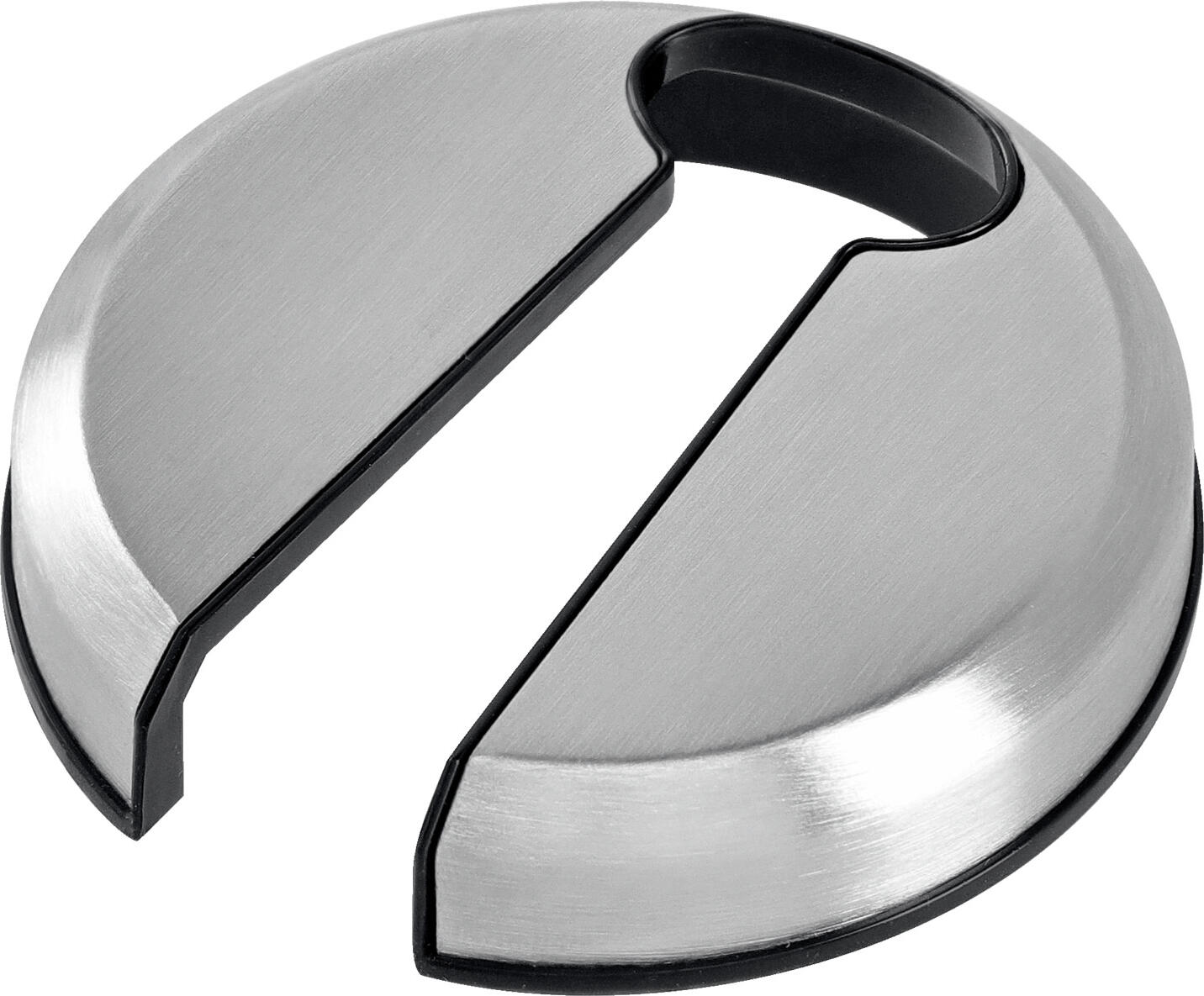 VEGA Addison Wine Bottle Capsule Cutter, Silver Plastic Foil Remover for Safe and Simple Removal of Wine Capsules