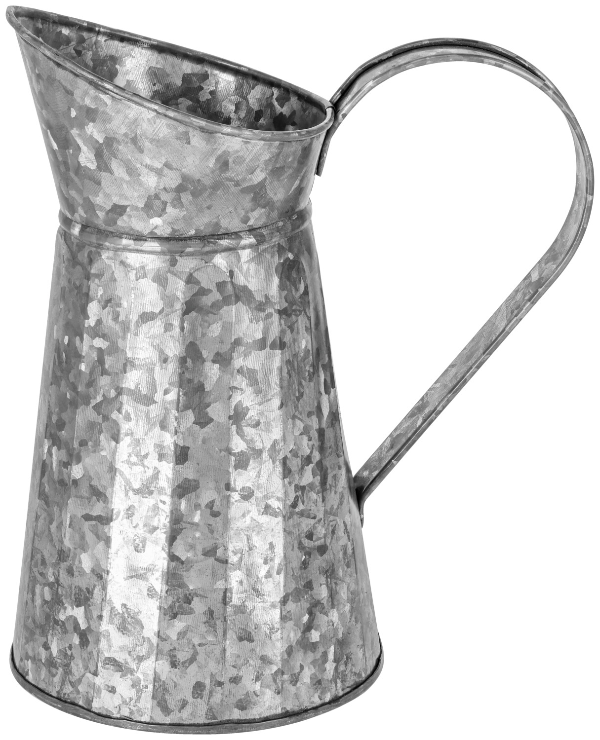 unknown LUSINI Solutions GmbH Milk jug Nelli Milchkanne Nelli Milk jug Nelli; 22x15x28 cm (LxWxH); metal antique Milchkanne Nelli; 22x15x28 cm (LxBxH); metall antik Decorative milk jug made of galvanized iron. Deko-Milchkanne aus verzinktem Eisen.