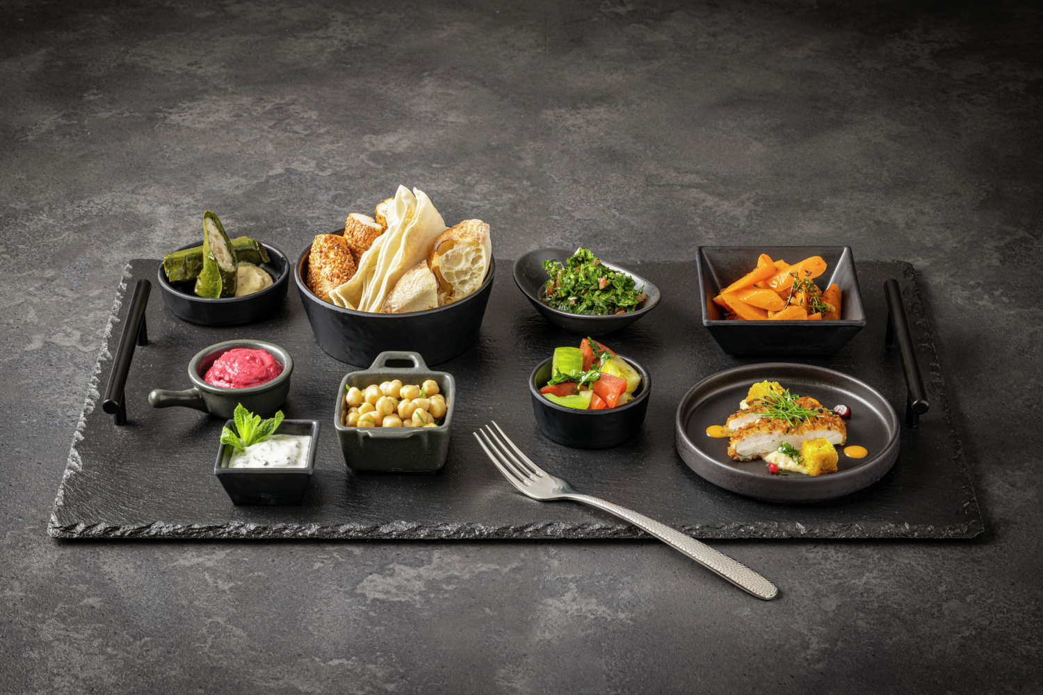 VEGA Masca Round Porcelain Bowl, Black, Set of 12 pieces, 40 ml, 6.5 cm Diameter, 2.5 cm Height, Professional Catering Grade, Dishwasher and Microwave Safe