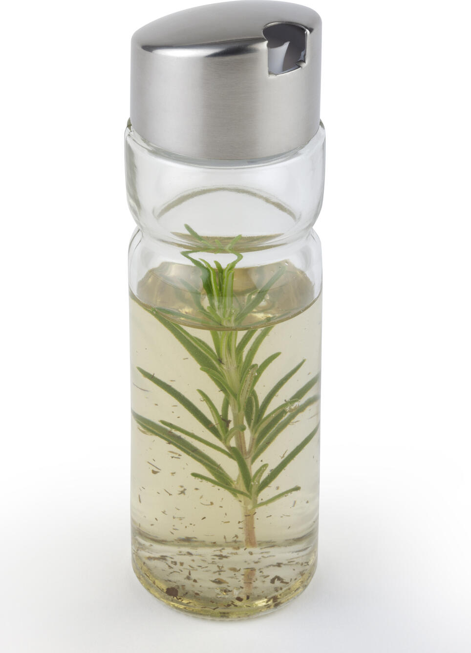 APS Assheuer + Pott GmbH & Co. KG Vinegar/oil jar container Essig-/Öl-Glas Behälter Vinegar/oil jar container; 4.5x16 cm (ØxH); silver/transparent Essig-/Öl-Glas Behälter; 4.5x16 cm (ØxH); silber/transparent Replacement vinegar or oil glass containers. Der Essig- oder Öl-Glasbehälter eignet sich ideal zum stilvollen Bereitstellen und Dosieren von Essig, Öl oder flüssigen Würzmitteln am gedeckten Tisch, im Restaurant oder im Frühstücksbereich. Die Kombination aus Glas und Edelstahl sorgt für eine gepflegte Präsentation und eine hygienische Nutzung. Der transparente Behälter ermöglicht eine einfache Füllstandskontrolle im täglichen Einsatz. * Material: Glas und 18/0 Edelstahl * Für Essig, Öl und flüssige Würzmittel geeignet * Für Restaurant, Frühstücksbereich und Tischservice geeignet * Transparenter Behälter zur einfachen Füllstandskontrolle * Pflegeleichte Ausführung für den täglichen Gebrauch * Spülmaschinengeeignet