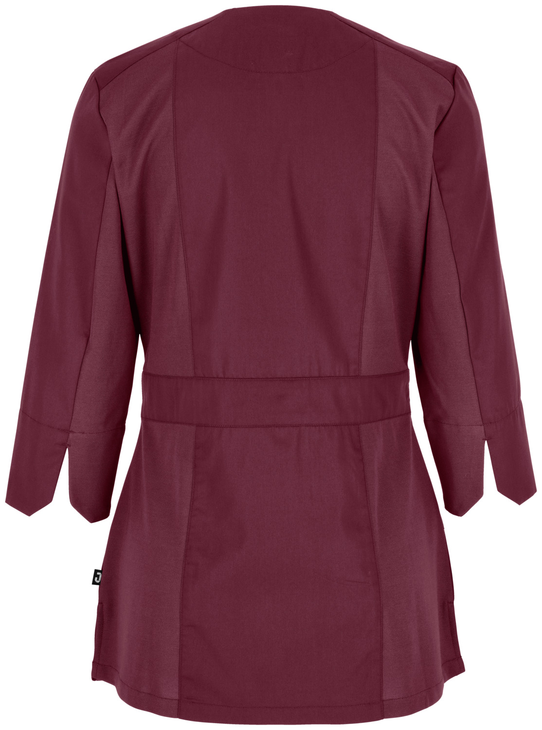 Jobeline Paloma Women's Tunic, Three-Quarter Sleeve Medical Scrub, Polyester Cotton Pique Fabric, V-Neck, Two Patch Pockets, OEKO-TEX Standard 100