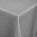 ERWIN M. LUSINI Ambita Jacquard Tablecloth, 100% Polyester, 130 x 220 cm, Rectangular, Stain Resistant, Easy-Care, Light-grey