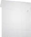 ERWIN M. Elio All-Season Duvet Insert, 140x200 cm, 90% White Duck Down, 100% Cotton Fine Twill Cover, Nomite and OEKO-TEX Certified, White