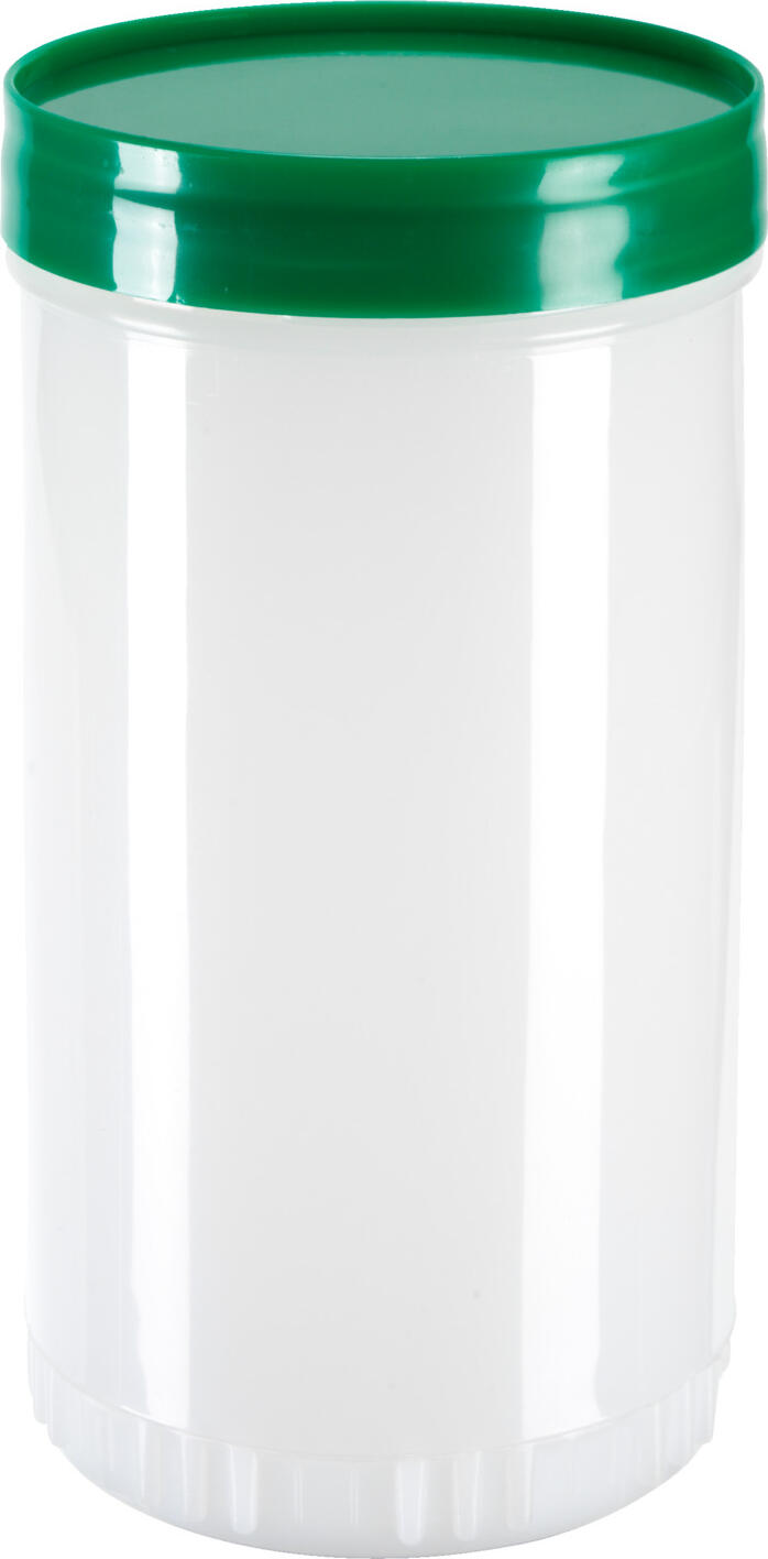 Pulsiva Lusini Dosing Bottle Party, White/Green, 850 ml Polypropylene Dispenser, 9 x 33 cm, Dishwasher Safe, Professional Kitchen Squeeze Bottle