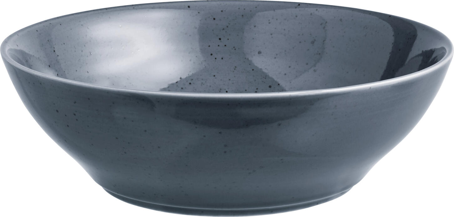 VEGA LUSINI Solutions GmbH Bowl  Alessia round Schale Alessia rund Bowl  Alessia round; 800 ml, 18.5x5.8 cm (ØxH); grey; round; 6 piece / pack Schale Alessia rund; 800 ml, 18.5x5.8 cm (ØxH); grau; rund; 6 Stück / Pack Colored porcelain bowls with irregular speckles in round shape. Dishwasher safe and microwaveable. Farbige Schalen aus Porzellan mit unregelmäßigen Sprenkeln in runder Form. Spülmaschinenfest und mikrowellengeeignet.