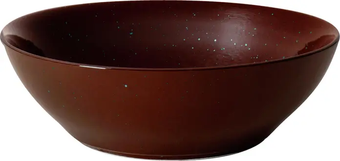 Bol Rotund VEGA Alessia, Porcelan Colorat cu Pete Irregulate, 800ml, Diametru 18.5cm, Compatibil cu Mașina de Spălat Vase și Cuptorul cu Microunde
