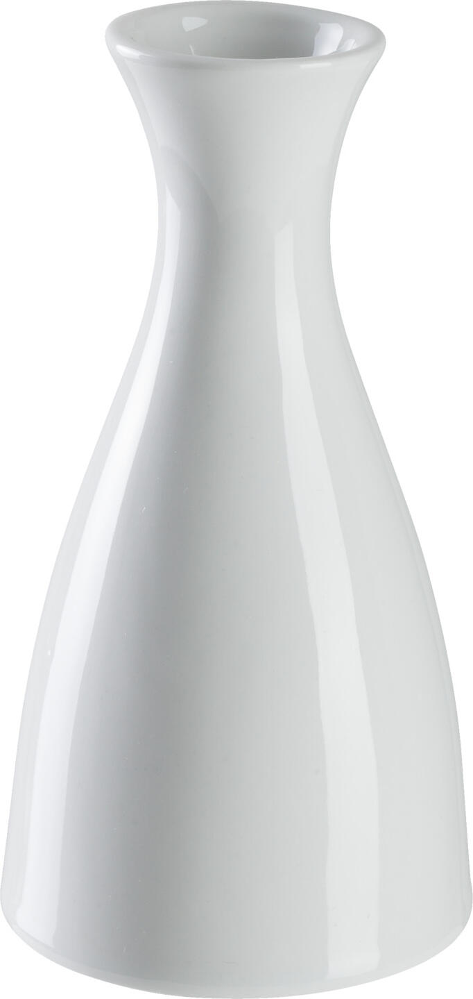 PULSIVA LUSINI Solutions GmbH Vase Vaza Vase Vaza Vase Vaza; 6x11.5 cm (ØxH); white; 6 piece / pack Vase Vaza; 6x11.5 cm (ØxH); weiß; 6 Stück / Pack White porcelain vase. Timeless design. Dishwasher safe. Waterproof. Weiße Vase aus Porzellan. Zeitloses Design. Spülmaschinenfest. Wasserdicht.