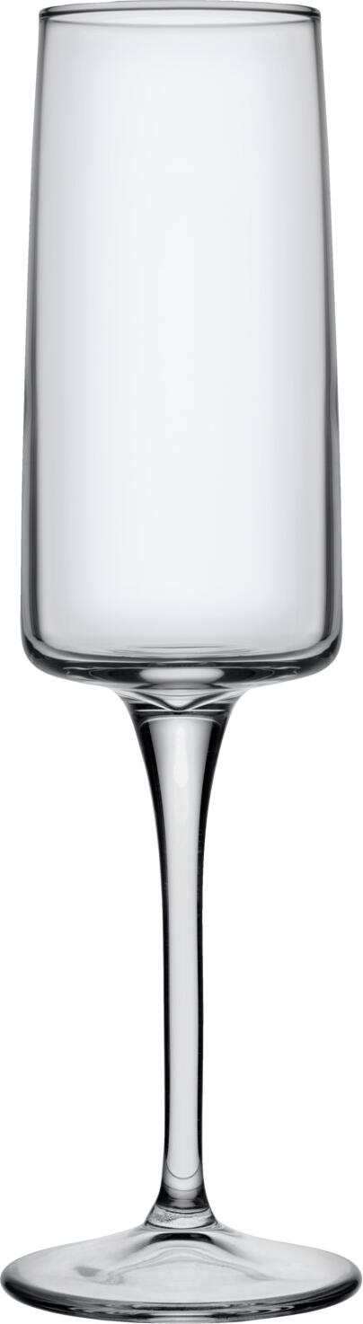 Pasabahce Iconic Glass Bowl Set, 6 pieces, 190 ml, Transparent Round Tapered Silhouette, Stackable and Dishwasher Safe Glassware, 21.7 cm Height