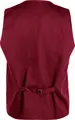 JOBELINE Bistro Men's Service Waistcoat Vest, Polyester Cotton Blend, 5-Button Placket, Adjustable Back Strap, Fully Lined, OEKO-TEX Certified