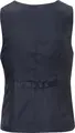 Jobeline Blake Women's Chambray Waistcoat Vest, Size 40, 100% Cotton, 4-Button Placket, Adjustable Back, Pre-washed Finish