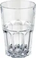 Pahare Long Drink Arcoroc Granity, 350ml Sticla Temperata, Design Vintage Facetat, Stivuibile, Rezistente la Masina de Spalat Vase