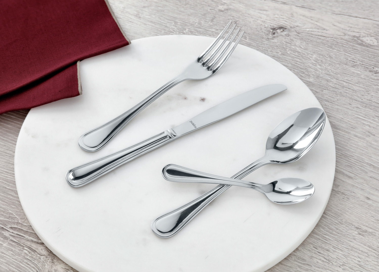 Pulsiva San Martino II Tablespoon, 19.5 cm, 18/0 Chrome Stainless Steel, Mirror Polished, Nickel-Free, Dishwasher Safe, Professional Gastronomy Grade