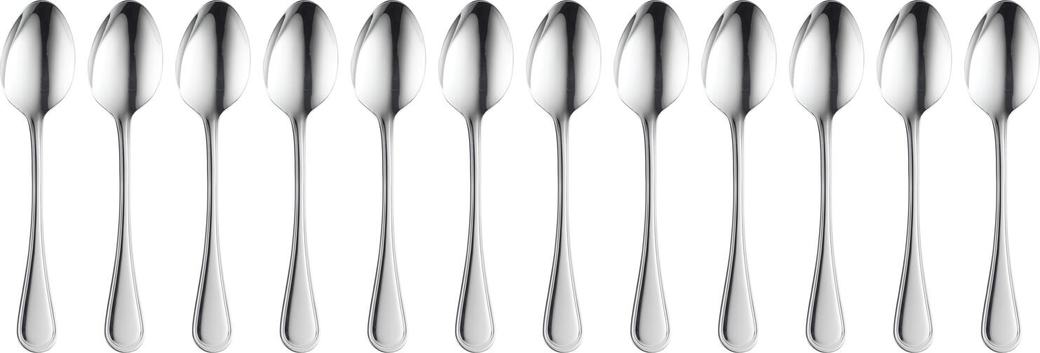 Pulsiva San Martino II Tablespoon, 19.5 cm, 18/0 Chrome Stainless Steel, Mirror Polished, Nickel-Free, Dishwasher Safe, Professional Gastronomy Grade