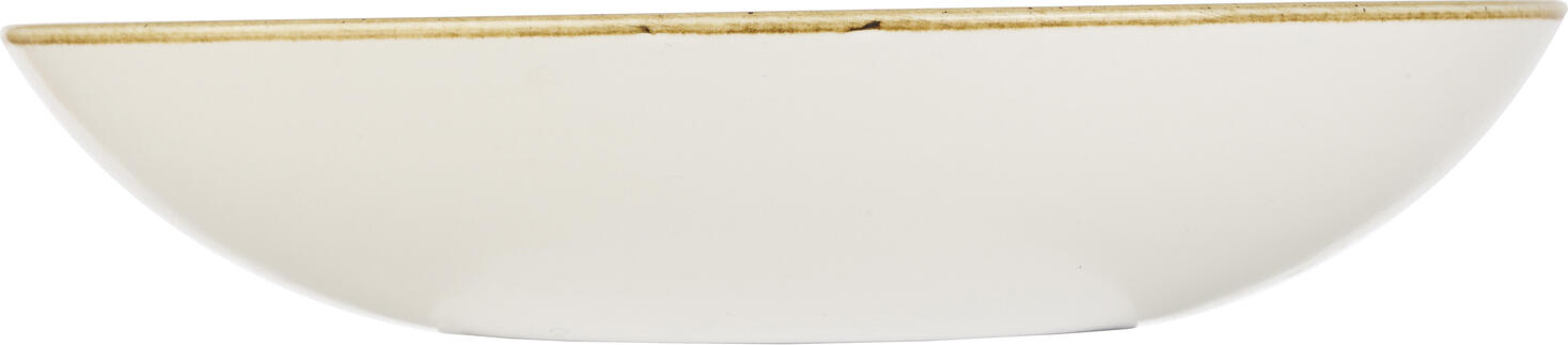 Churchill Churchill China (UK) ltd. Deep bowl Stonecast Barley White Coupe Schale tief Stonecast Barley White Coupe Deep bowl Stonecast Barley White Coupe; 426 ml, 18.2x3 cm (ØxH); white/brown; round; 12 piece / pack Schale tief Stonecast Barley White Coupe; 426 ml, 18.2x3 cm (ØxH); weiß/braun; rund; 12 Stück / Pack Rustic charm with an astounding effect — hand-decorated and individually inspired by the changing of the seasons, add warmth and rustic style to your table with this versatile hand-painted design, available in 15 stunning colors. Die tiefe Coupe Schale für die Gastronomie Stonecast „Barley White“ von Churchill eignet sich perfekt für Pasta, Suppen und Bowls. Als Stonecast Barley White Schale tief Coupe verbindet sie modernes Design mit hoher Funktionalität. Diese Schale für Restaurants ist langlebig und belastbar.