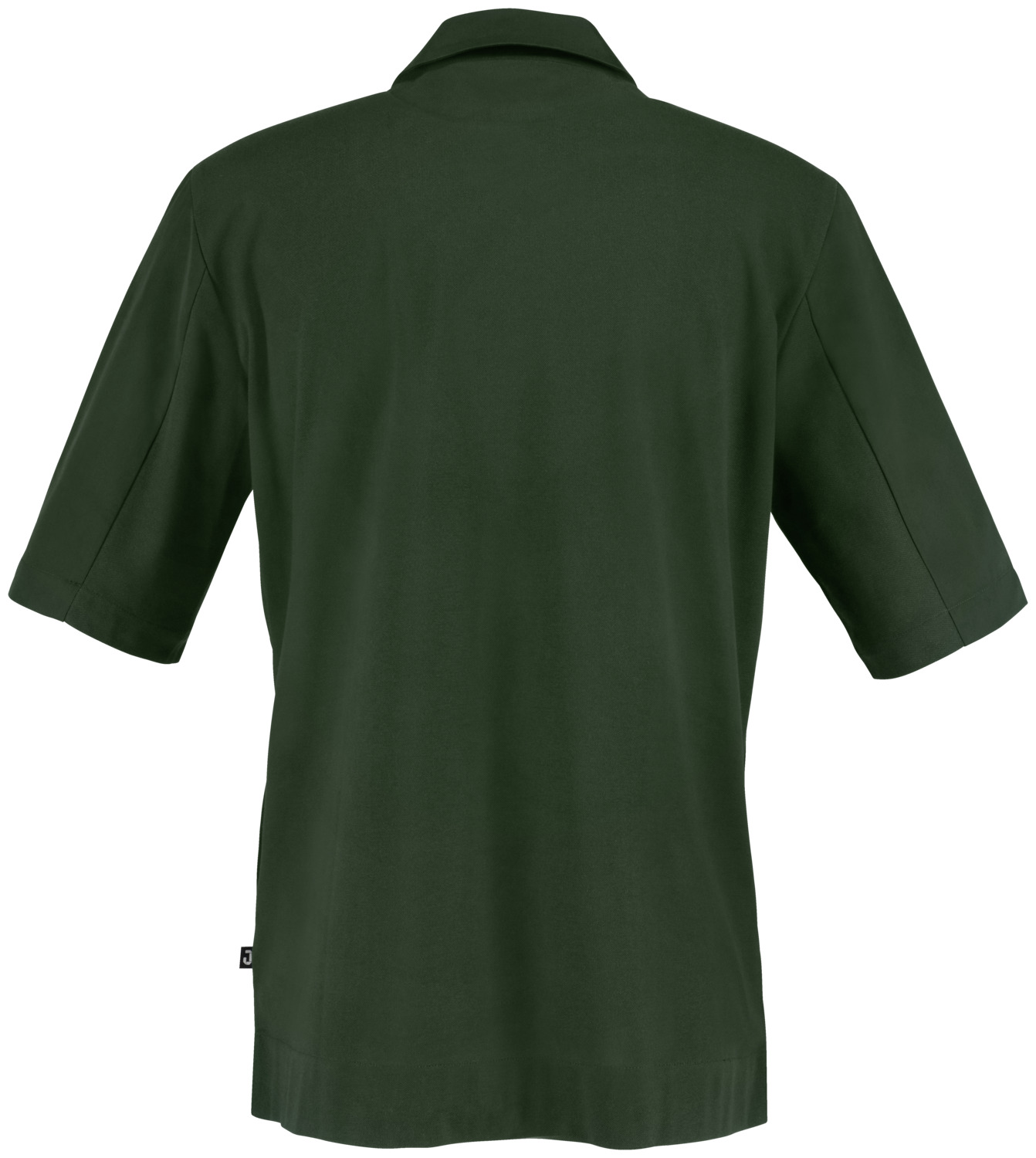 Jobeline Joel Men's Short-Sleeved Chef's Jacket, Polyester-Cotton Blend, Breathable Piqué Back, OEKO-TEX Certified, Straight Fit
