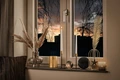 Crenga Decorativa din Plastic Vega Haruka, 52 cm, Culoare Auriu cu Finisaj Sclipici Auriu, Decoratiune Artificiala