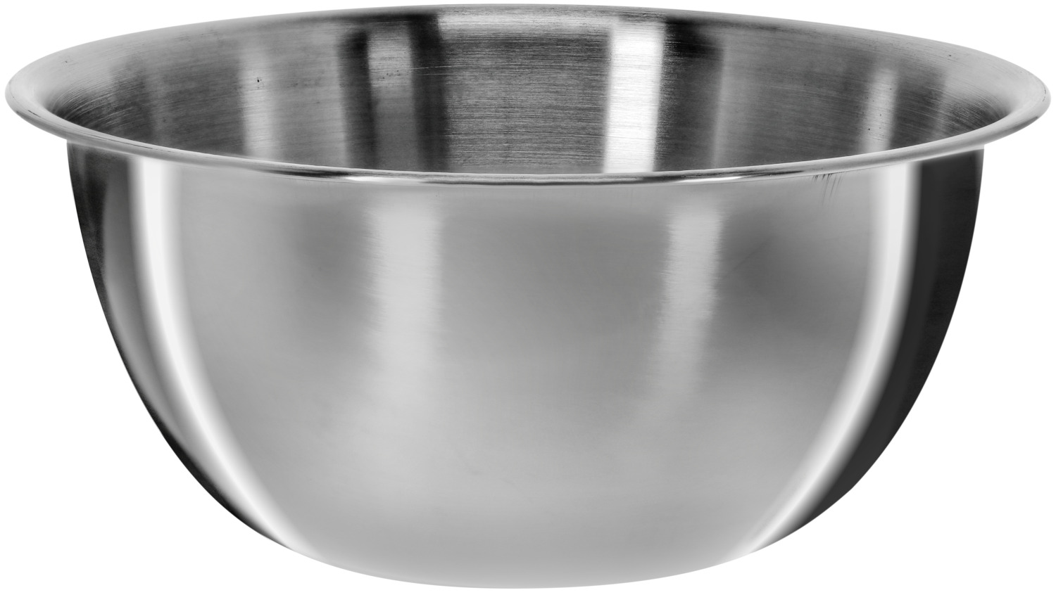 Weis Karl Weis u. Cie. GmbH Cooking bowl Merge Kochschüssel Merge Cooking bowl Merge; 5000 ml, 30x13.5 cm (ØxH); silver Kochschüssel Merge; 5000 ml, 30x13.5 cm (ØxH); silber The WEIS Gastro stainless steel bowl (Ø 26 cm) is a high-quality professional bowl designed for daily use in the catering, hospitality, catering services, bakery and commercial kitchen sectors. Thanks to its robust construction and versatility, it is ideal for stirring, mixing, marinating, preparing and serving a wide variety of foods. Made from high-quality 18/10 stainless steel, the bowl impresses with its high stability, durability and hygienic properties. The high-gloss polished interior surface makes cleaning easy and ensures a professional look in the kitchen. The sturdy, flanged rim improves handling and gives the bowl additional structural stability. With a capacity of 3 litres, the bowl offers ample space for ingredients and food preparation in everyday professional kitchen use. Its bulbous, flat shape makes it comfortable to work with when mixing and processing food. Thanks to its dishwasher-safe design, cleaning is quick and straightforward. The WEIS stainless steel bowl is a reliable aid for all areas where quality, hygiene and durability are essential – from preparation in the kitchen to professional catering use. Product benefits Professional stainless steel bowl for the catering and HORECA sectors High-quality 18/10 stainless steel Stainless and durable Food-safe and hygienic High-gloss polished interior surface Sturdy flanged rim Rounded, shallow shape for comfortable use Ideal for stirring, mixing, marinating and food preparation Dishwasher-safe Suitable for restaurants, hotels, catering, bakeries and commercial kitchens Technical Specifications Brand: WEIS Material: 18/10 stainless steel Diameter: 26 cm Height: approx. 10 cm Capacity: approx. 3.0 litres Weight: approx. 450 g Shape: Bulbous, flat Surface: High-gloss polished interior Rim: Flanged rim Colour: Silver Features: Rust-proof, food-safe, dishwasher-safe Die WEIS Gastro-Edelstahlschüssel Ø 26 cm ist eine hochwertige Profi-Schüssel für den täglichen Einsatz in Gastronomie, Hotellerie, Catering, Bäckereien und Großküchen. Durch die robuste Verarbeitung und die vielseitigen Einsatzmöglichkeiten eignet sie sich ideal zum Rühren, Mischen, Marinieren, Vorbereiten und Servieren verschiedenster Lebensmittel. Gefertigt aus hochwertigem Edelstahl 18/10 überzeugt die Schüssel durch ihre hohe Stabilität, Langlebigkeit und hygienischen Eigenschaften. Die innen hochglanzpolierte Oberfläche ermöglicht eine einfache Reinigung und sorgt für eine professionelle Optik im Küchenbereich. Der stabile, gebördelte Rand verbessert die Handhabung und verleiht der Schüssel zusätzliche Formstabilität. Mit einem Fassungsvermögen von 3 Litern bietet die Schüssel ausreichend Platz für Zutaten und Zubereitungen im professionellen Küchenalltag. Die bauchige, flache Form unterstützt ein komfortables Arbeiten beim Vermengen und Verarbeiten von Lebensmitteln. Dank der spülmaschinengeeigneten Ausführung ist die Reinigung schnell und unkompliziert. Die WEIS Edelstahlschüssel ist ein zuverlässiger Helfer für alle Bereiche, in denen Qualität, Hygiene und Belastbarkeit gefragt sind – von der Vorbereitung in der Küche bis zum professionellen Catering-Einsatz. Produktvorteile Professionelle Edelstahlschüssel für Gastronomie und HORECA Hochwertiger Edelstahl 18/10 Rostfrei und langlebig Lebensmittelecht und hygienisch Innen hochglanzpolierte Oberfläche Stabiler gebördelter Rand Bauchige, flache Form für komfortables Arbeiten Ideal zum Rühren, Mischen, Marinieren und Vorbereiten Spülmaschinengeeignet Geeignet für Restaurants, Hotels, Catering, Bäckereien und Großküchen Technische Daten Marke: WEIS Material: Edelstahl 18/10 Durchmesser: 26 cm Höhe: ca. 10 cm Fassungsvermögen: ca. 3,0 Liter Gewicht: ca. 450 g Form: Bauchig, flach Oberfläche: Innen hochglanzpoliert Rand: Gebördelter Rand Farbe: Silber Eigenschaften: Rostfrei, lebensmittelecht, spülmaschinengeeignet
