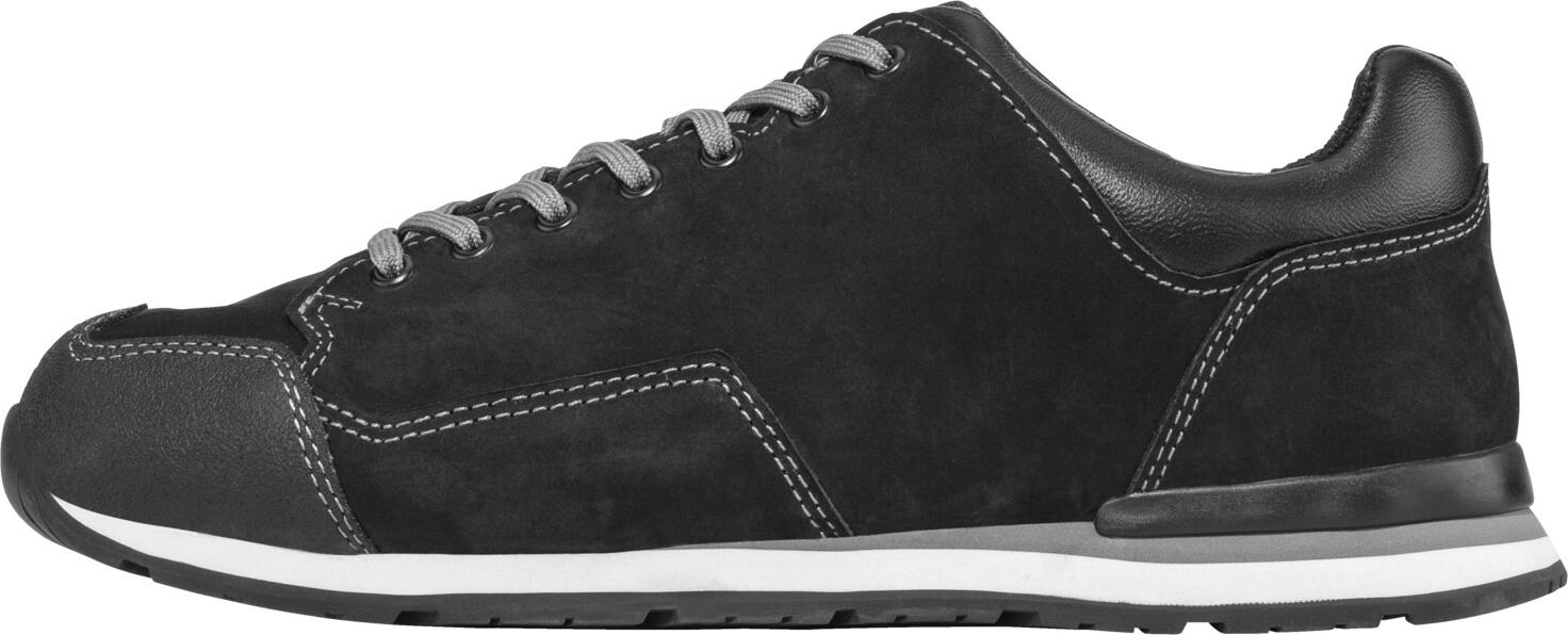 Incaltaminte de protectie Jobeline Trainer Pro S2, cu Protectie de Aluminiu, Piele Suede Neagra, Talpa OrthoLite, Rezistenta SRC, Impermeabile, Unisex