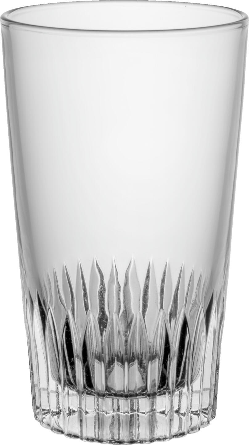 VEGA LUSINI Solutions GmbH Cocktail glass Lumea without filling line Cocktailglas  Lumea ohne Eichstrich Cocktail glass Lumea without filling line; 400 ml, 8x14 cm (ØxH); transparent; 6 piece / pack Cocktailglas  Lumea ohne Eichstrich; 400 ml, 8x14 cm (ØxH); transparent; 6 Stück / Pack The Lumea glass series combines timeless elegance with filigree craftsmanship. Its characteristic ray or lace design originates at the bottom of each glass and gently rises to the top, where it opens harmoniously and catches the light in a unique way. The fine lines give each piece a subtle dynamic - like a soft glow spreading across the glass wall. Whether as a water glass, wine glass or stylish accessory for the table, Lumea creates an atmosphere in which clarity and design are in harmony. The high-quality finish ensures a pleasant feel and lasting brilliance, while the elegant pattern adds a special touch to any occasion. Lumea is more than just a glass series - it is a statement of aesthetics, lightness and stylish enjoyment. Die Glasserie Lumea verbindet zeitlose Eleganz mit filigraner Handwerkskunst. Ihr charakteristisches Strahlen- bzw. Spitzendesign entspringt am Boden jedes Glases und zieht sich sanft nach oben, wo es sich harmonisch öffnet und das Licht auf einzigartige Weise einfängt. Die feinen Linien verleihen jedem Stück eine subtile Dynamik – wie ein leises Aufleuchten, das sich über die Glaswand ausbreitet. Ob als Wasserglas, Cocktailglas oder stilvolles Accessoire für den gedeckten Tisch – Lumea schafft eine Atmosphäre, in der Klarheit und Design im Einklang stehen. Die hochwertige Verarbeitung sorgt für angenehme Haptik und dauerhafte Brillanz, während das elegante Muster jedem Anlass eine besondere Note verleiht. Lumea ist mehr als eine Glasserie – sie ist ein Statement für Ästhetik, Leichtigkeit und stilvolles Genießen.